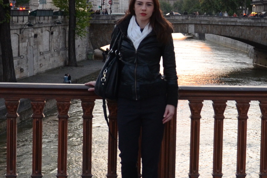 La Seine wearing LK Bennett Pumps - Paris