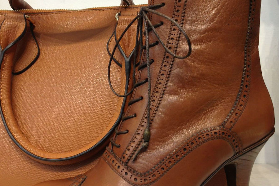 Cognac Bo Botte Boots - Logo