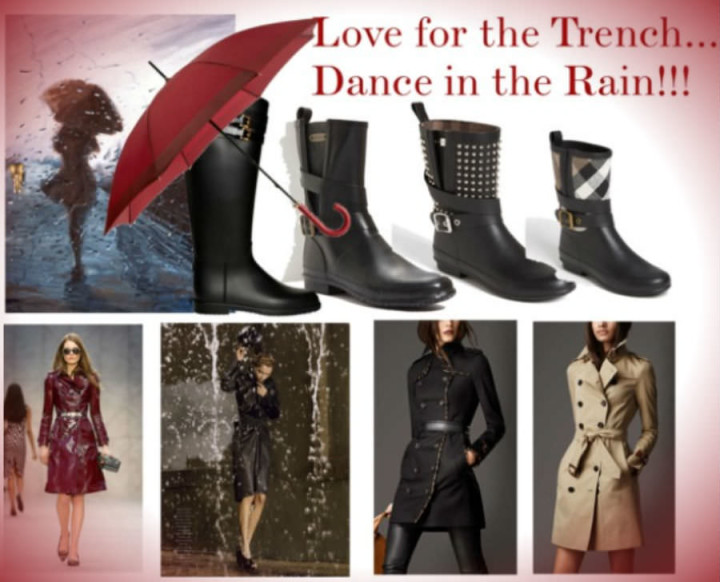 Love for the Trench - Dance in The Rain - Collage