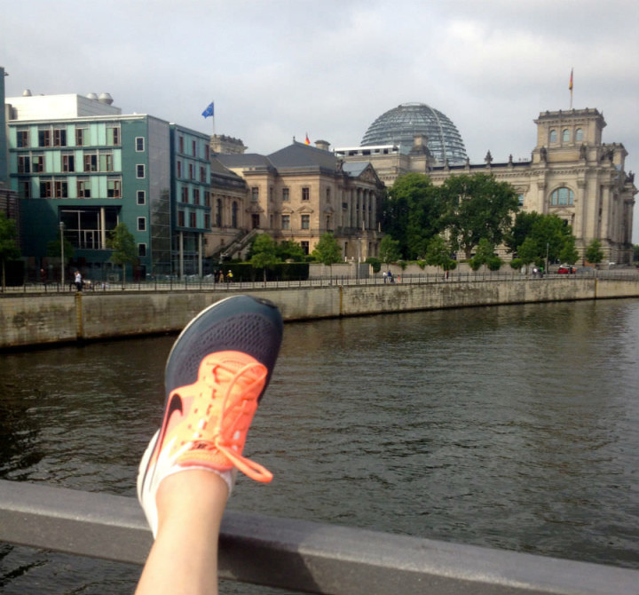 Reichstag Building - Nikes on the Water