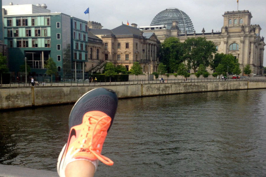 Reichstag Building - Nikes on the Water