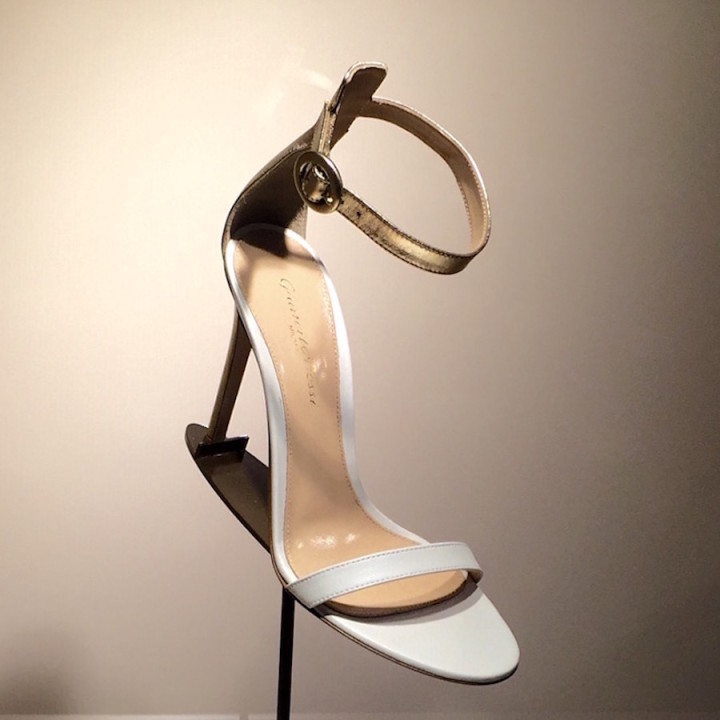 Touch of Gold - Gianvito Rossi Portofino Ankle Strap Sandal